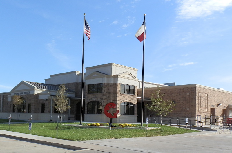 New Gruver Gymnasium Outside View