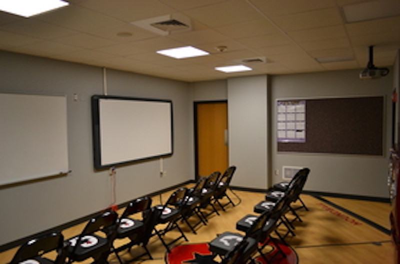 New Gruver Locker Room and Meeting Area