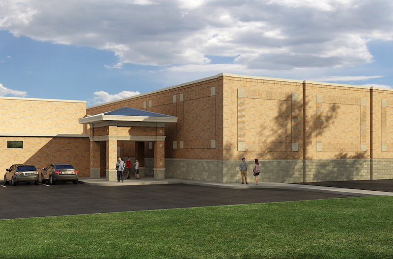 New Groom Gymnasium Rendering