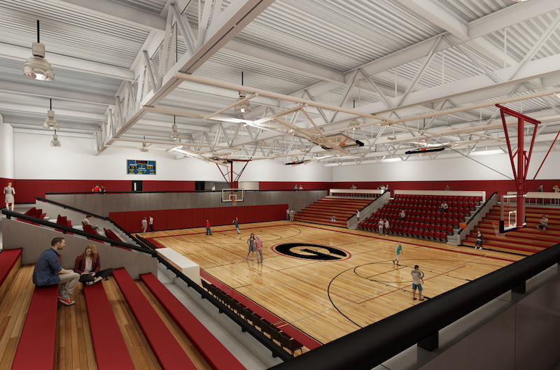 Groom Gymnasium Rendering